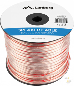 Lanberg Kabel głośnikowy 2X2.5mm2 - 100 m