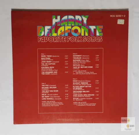 Harry Belafonte - Favorite folk songs Harry Belafonte - Favorite folk songs