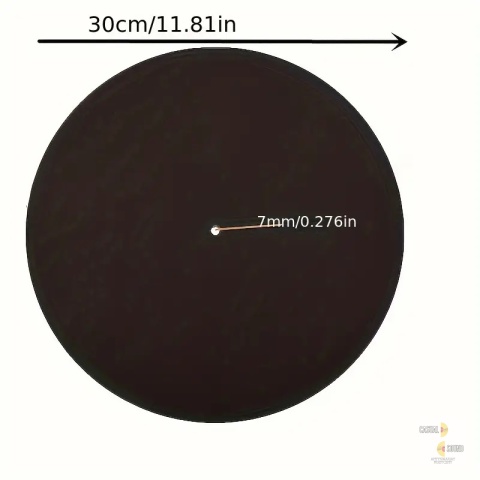 Filcowa mata do gramofonu - antystatyczna - 30 cm Filcowa mata do gramofonu - antystatyczna - 30 cm