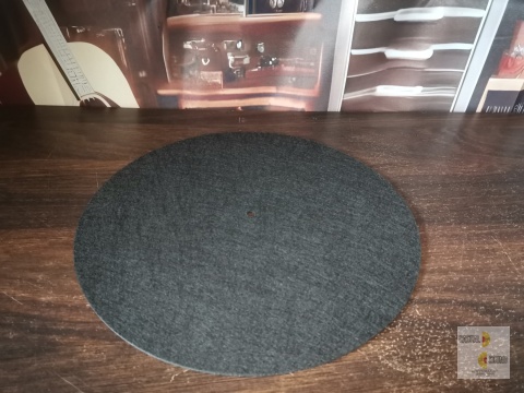 Filcowa mata do gramofonu - antystatyczna - 30 cm Filcowa mata do gramofonu - antystatyczna - 30 cm