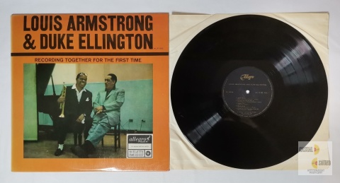Louis Armstrong and Duke Ellington - Recording together for the first time